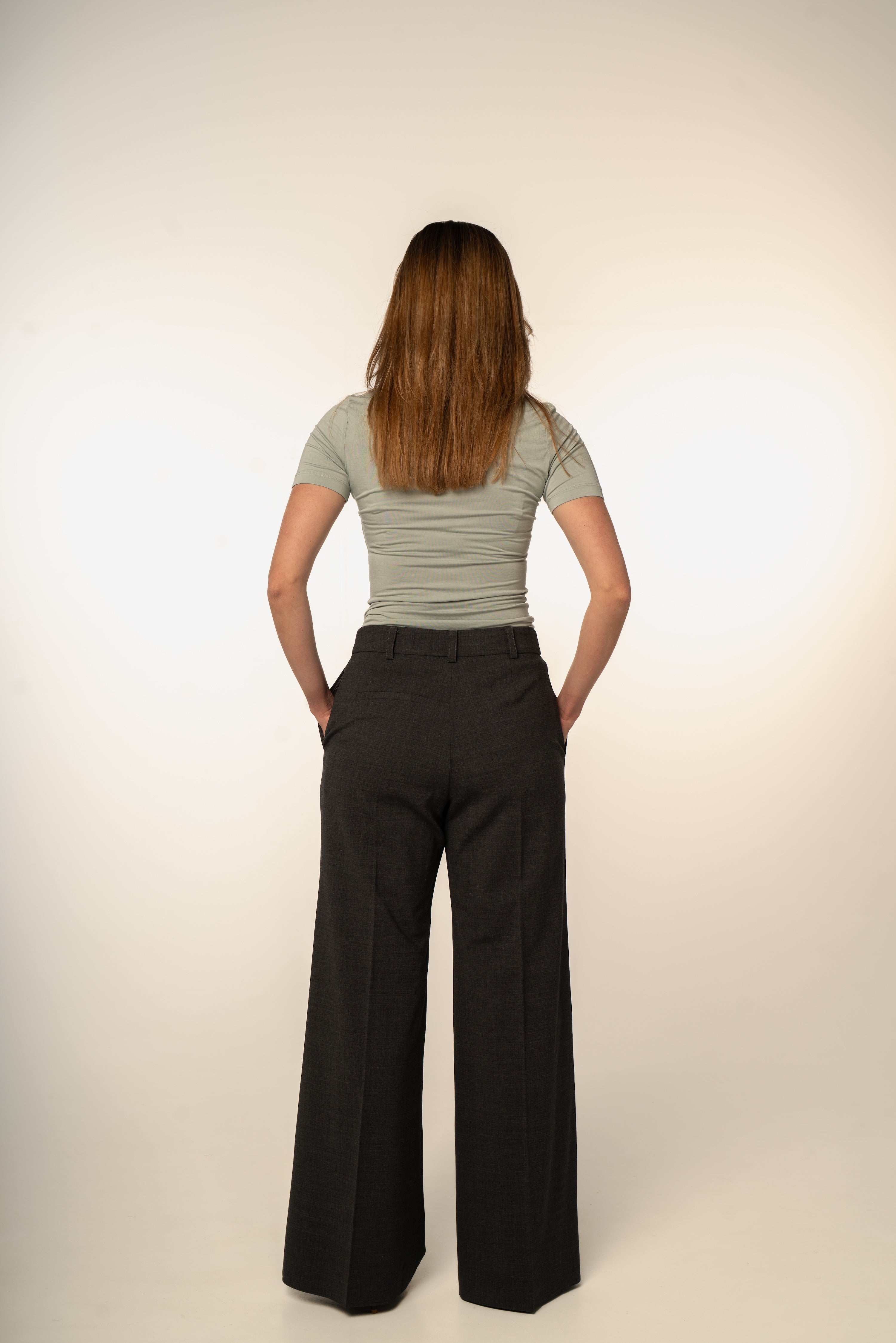 Wełniane spodnie Serena