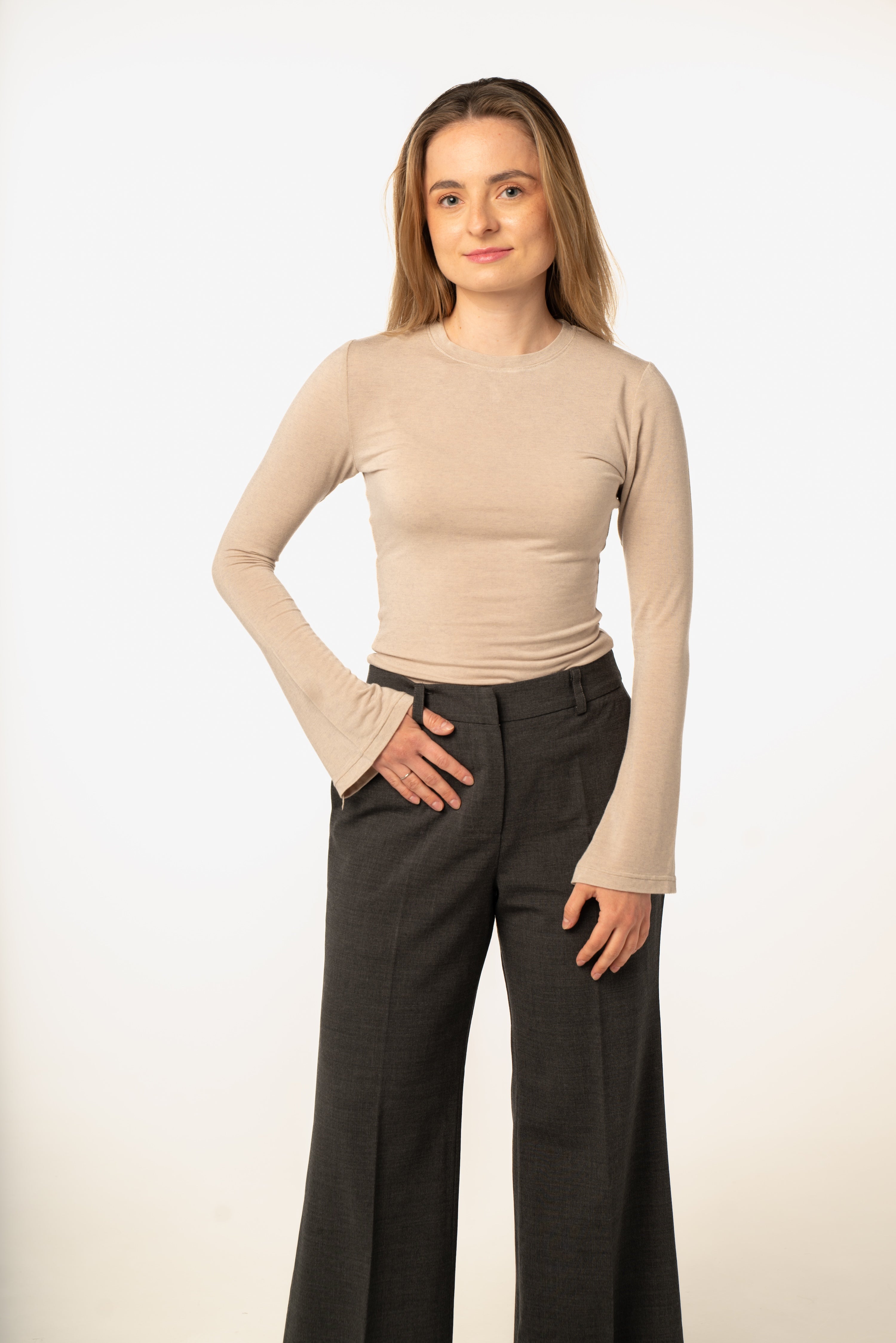 Bluzka z kaszmirem Esencia