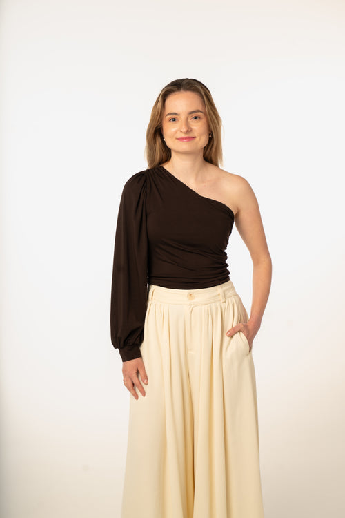 Bluzka na jedno ramie Alma